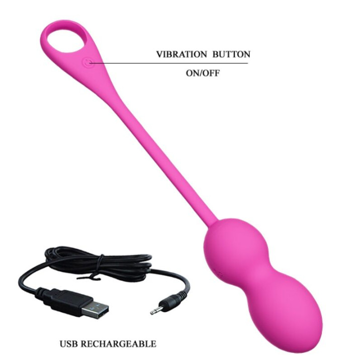 Pretty Love - Balles Vibrantes Rechargeables Elvira Rose