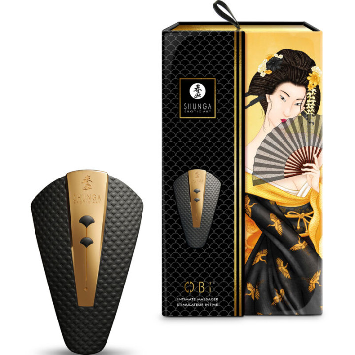 Shunga - Massajador Íntimo Obi Preto
