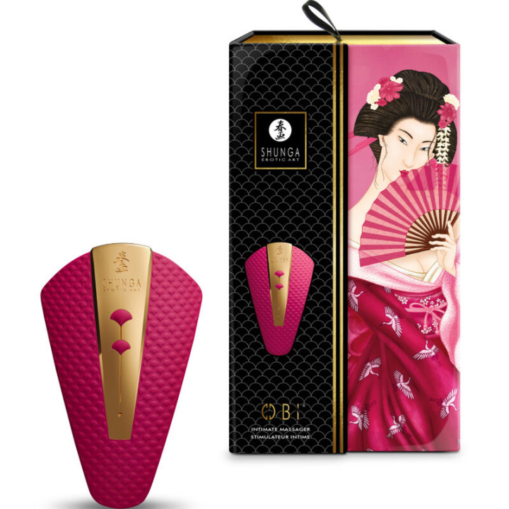 Shunga - Obi Massager Íntimo Fúcsia
