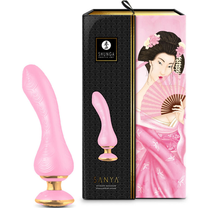 Shunga - Massajador Íntimo Sanya Rosa