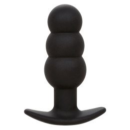 Calexotics - Rock Bottom Perline Tappo Anale 10 Vibrazioni Silicone Nero
