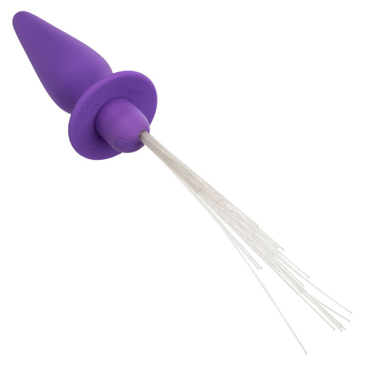 Calexotics - Southern Lights Light up Anal Plug 10 Wibracji Silikon Fioletowy