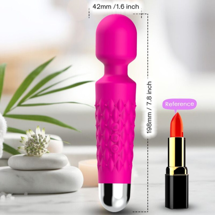 Armony - Postman Massager & Vibrator Super Flexibler Kopf Fuchsia