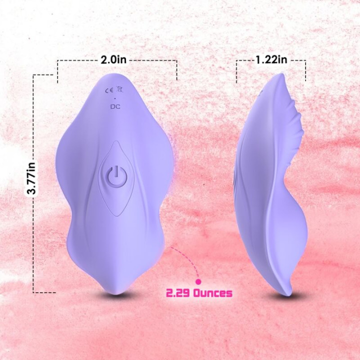 Armony - Mutandina Indossabile Whisper Vibratore Telecomando Viola