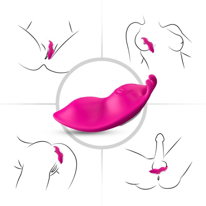 Armony - Honeybee Panties Vibrador Punto g Control Remoto Fucsia