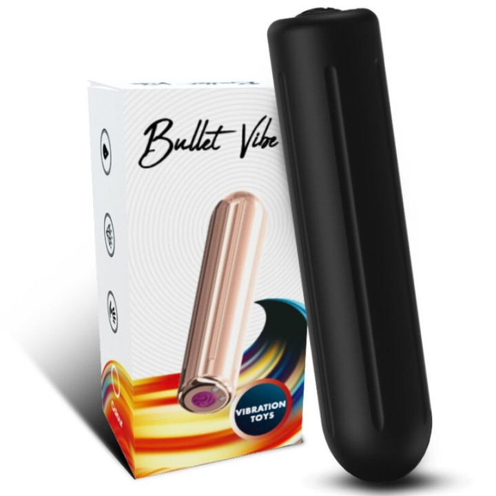 Armony - Bala Vibrador Warhead Preto 2 cm x 8.8 cm