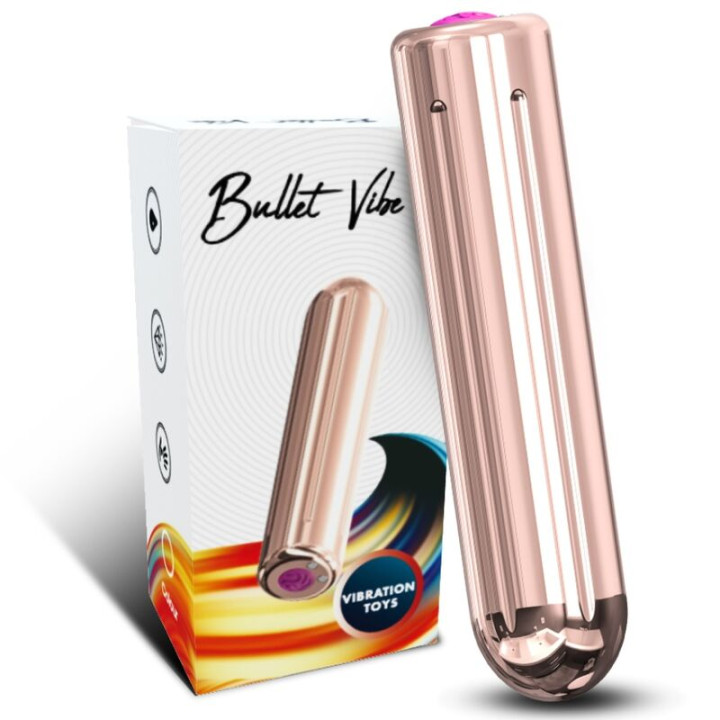 Armony - Testata Vibratore Bullet Telecomando Dorato 2 cm x 8.8 cm