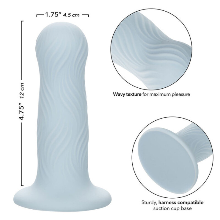 Calexotics - Wave Rider Plug Anal de Espuma Azul
