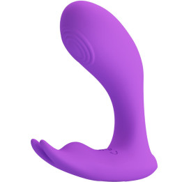 Pretty Love - Télécommande à Vibration et Pulsation Idabelle Violet