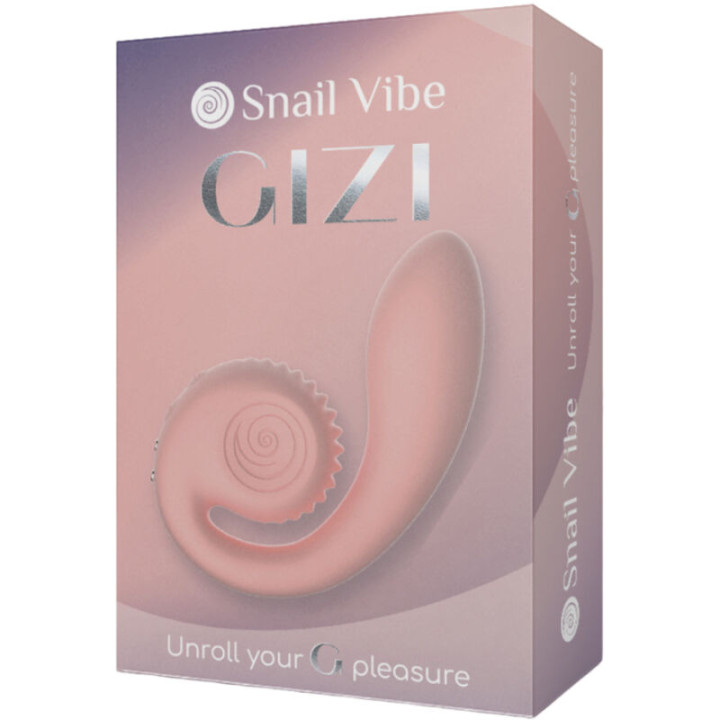 Snail Vibe - Stimulateur Double Gizi Rose