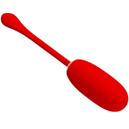 Pretty Love - Kirk Wiederaufladbares Vibrationsei Rot