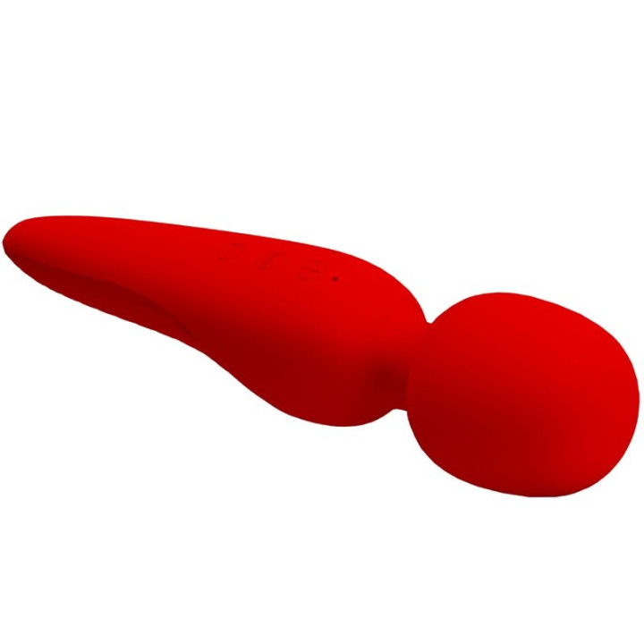 Pretty Love - Maredith Massager 12 Modos de Vibrao Vermelho