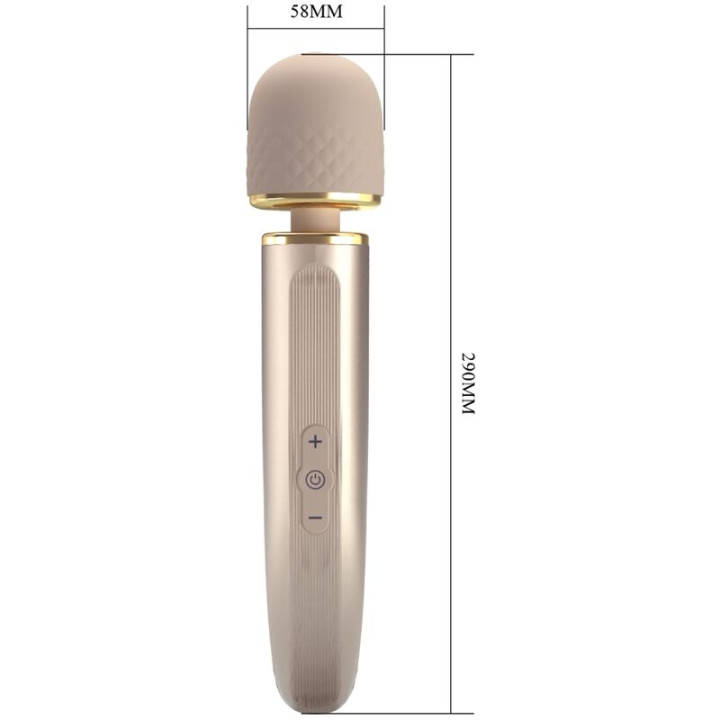 Pretty Love - Massager 7 Modos de Vibrao Champagne