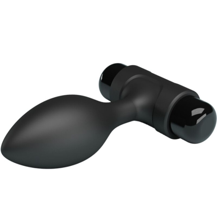 Pretty Love - Vibra Butt 10 Vibrations Plug Anal Noir