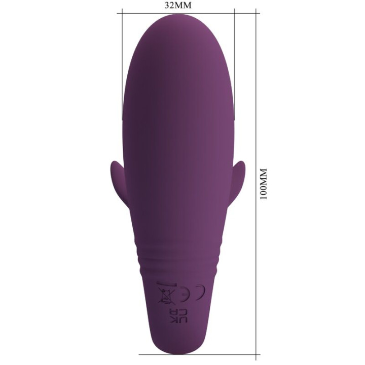 Pretty Love - Jayleen Vibrador App Controle Remoto Roxo