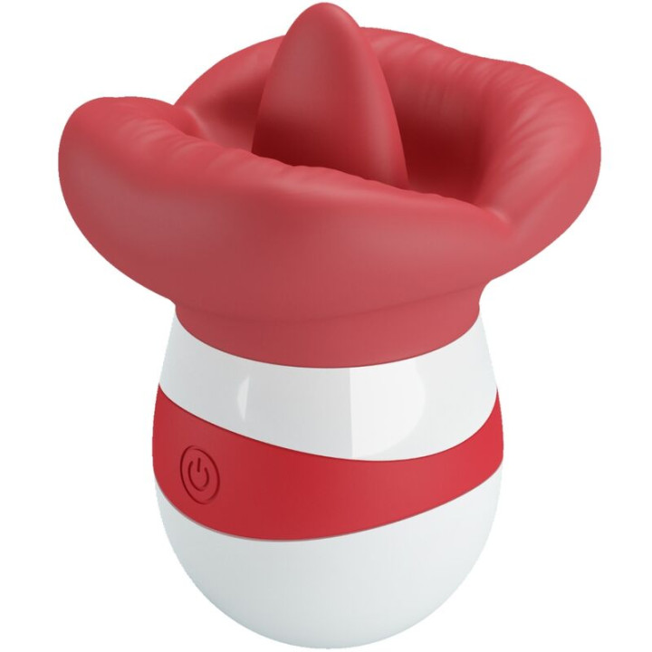 Pretty Love - Mina Stimulateur de Langue Rouge Clair