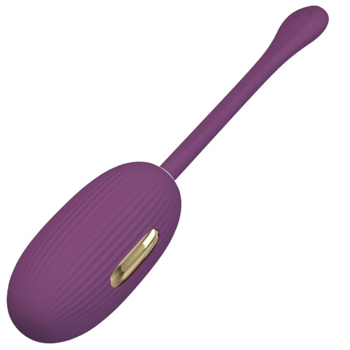 Pretty Love - Doreen Purple Wiederaufladbares Vibrations-ei