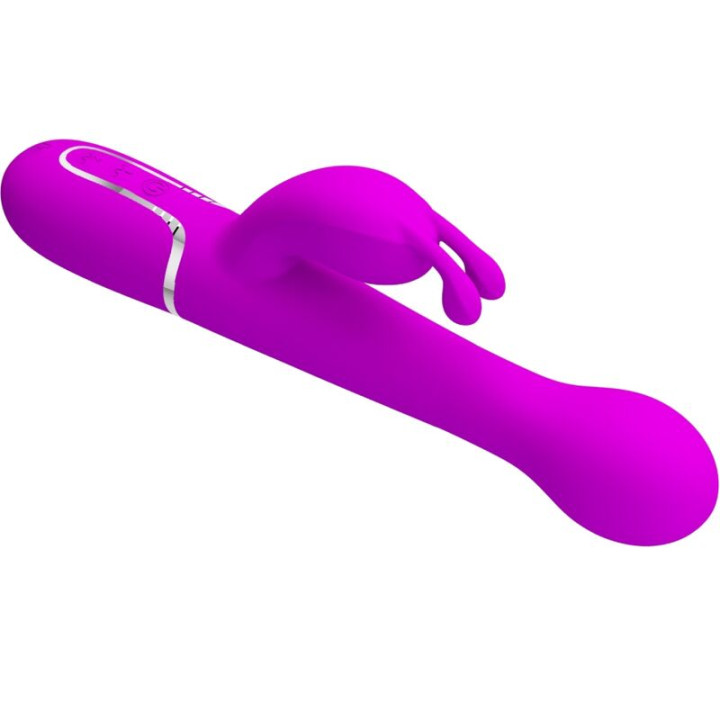 Pretty Love - Dejon Vibrador Rabbit 3 en 1 Multifunción Violeta