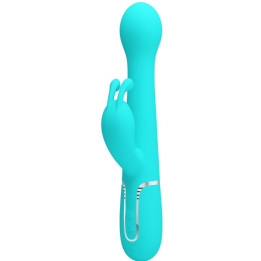 Pretty Love - Dejon Rabbit Vibrator 3 in 1 Multifunktions-Aquagrün