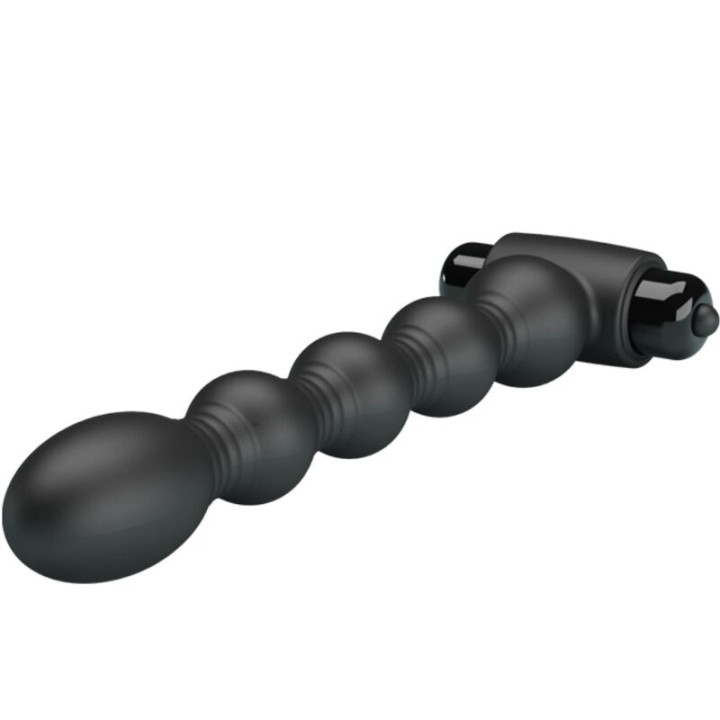Pretty Love - Lynn Silicone Anal Plug 10 Vibrações Preto