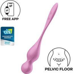 Satisfyer - Bolas de Kegel Vibrantes Love Birds Rosa