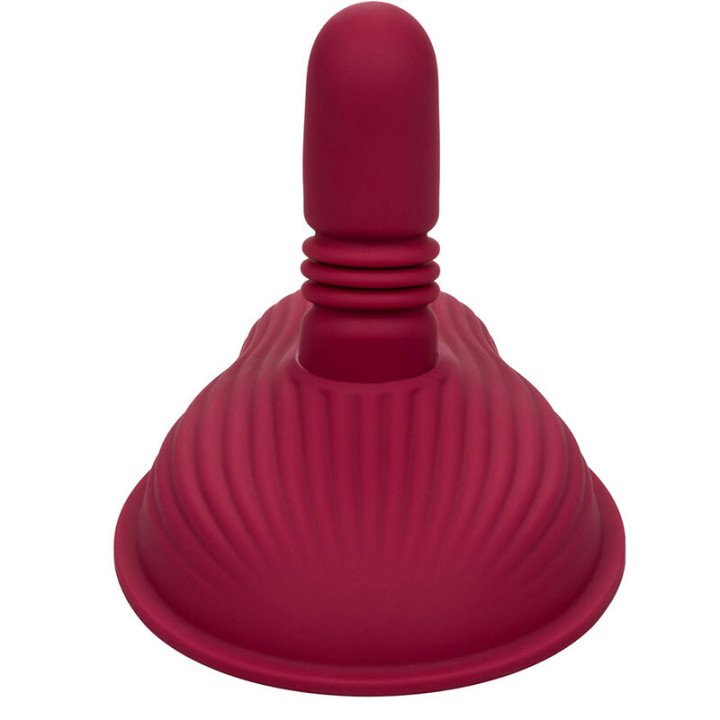 Calexotics - Rider Massager Podwójny Silnik Pilot Czerwony