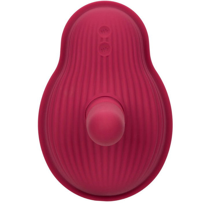Calexotics - Rider Massager Podwójny Silnik Pilot Czerwony