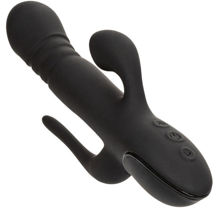 Calexotics - Vibrator Triple Euphoria Schwarz