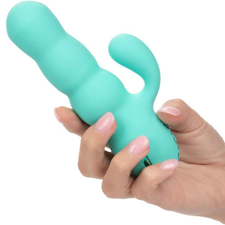 Calexotics - Del Mar Diva Vibrator Rabbir Aqua Grün Von California Dreaming