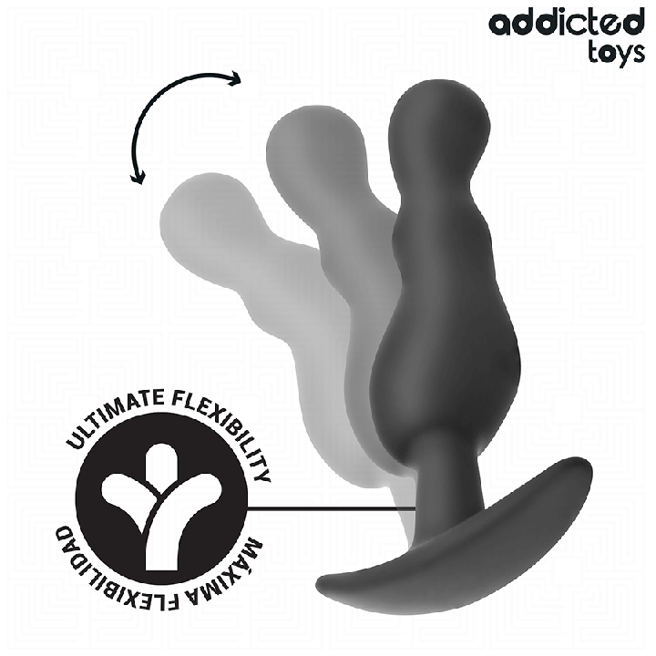 Addicted Toys - Set de 3 Plug Anal Silicona Modelo 1