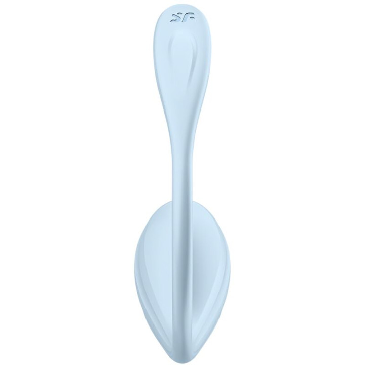 Satisfyer - Application Gratuite Stimulateur de Point g Pétale Lisse Bleu Ciel