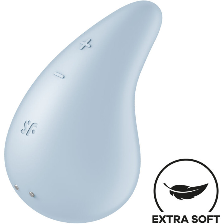Satisfyer - Wibrator Kropli Rosy Nakladany Niebieski