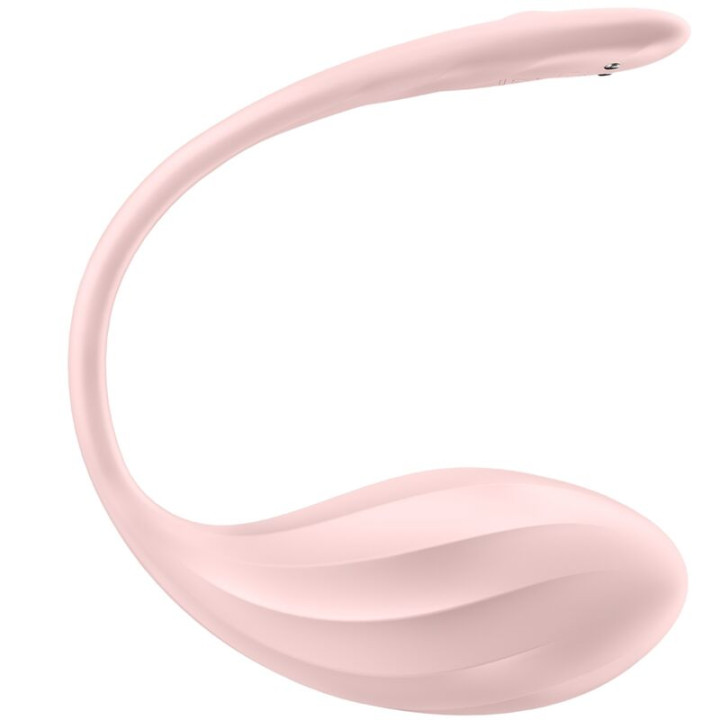 Satisfyer - Ribbed Petal g Point Remote Control Stimulator Rose Free App