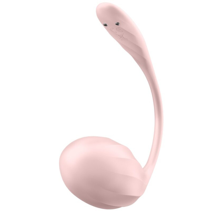 Satisfyer - Ribbed Petal g Point Remote Control Stimulator Rose Free App