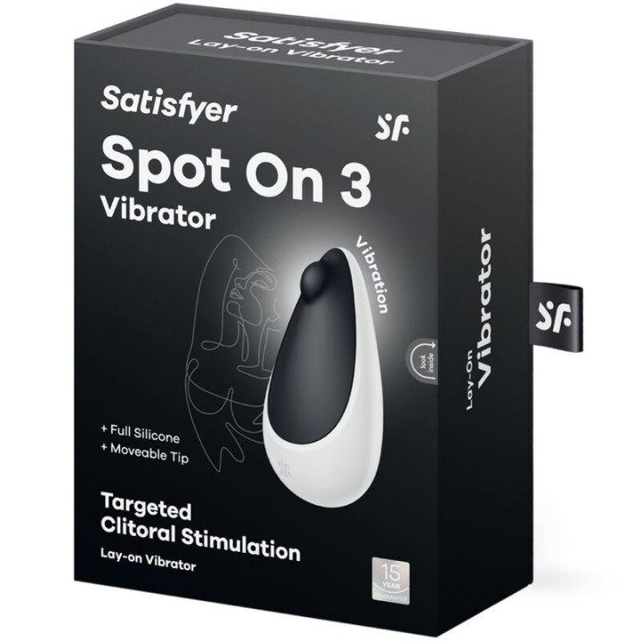 Satisfyer - Spot on 3 Schwarzer Klitorasstimulator