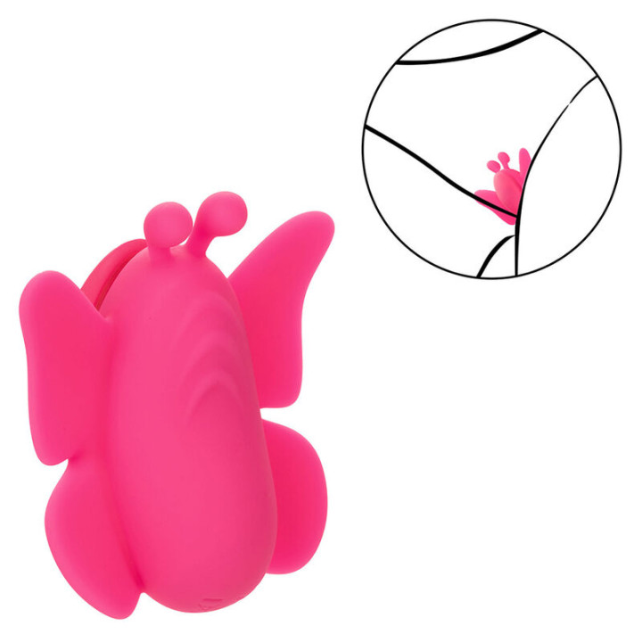 Calexotics - Neon Vibes Flutter Vibe Stimulateur 10 Vibrations Rose