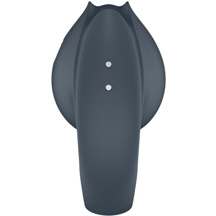 Satisfyer - Perfect Pair 2 Multiwibrator 2 w 1 Penis Ring i Stymulator Palca Szary