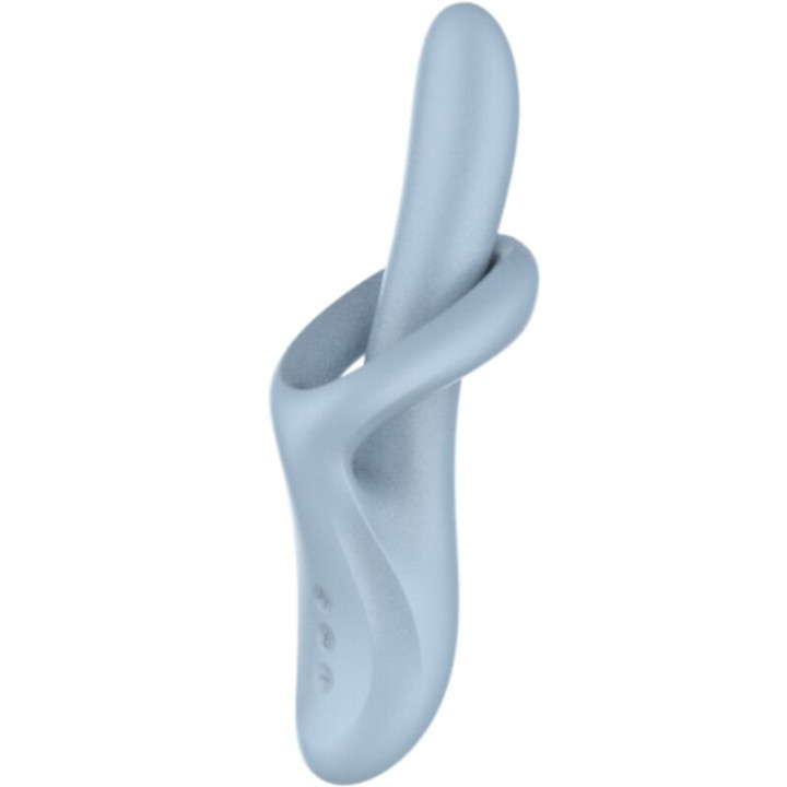 Satisfyer - Heat Flex 4 Vibrateur Effet Chaleureux 12 Vibrations Bleu