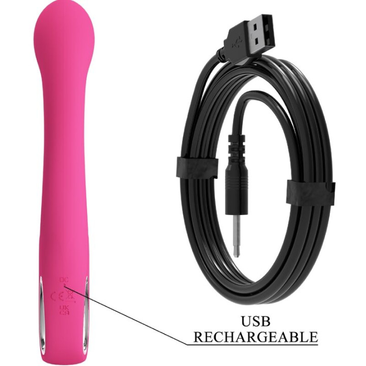 Pretty Love - Vibratore Fritz Rabbit 12 Vibrazioni Rosa