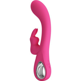 Pretty Love - Novak Rabbit Vibrador 12 Vibrações Rosa