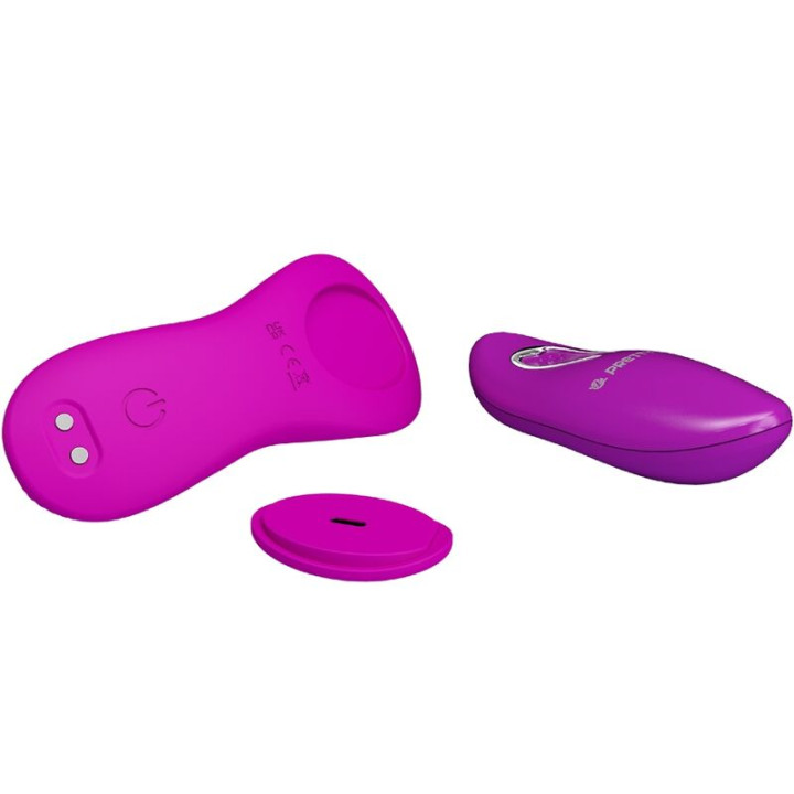 Pretty Love - Romario Stimolatore Clitorideo Lay-on Telecomando Rosa