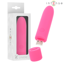 Intense - Symone Usb Wibracyjna Kula 8 Wibracji Różowa 10 x 2,2 cm