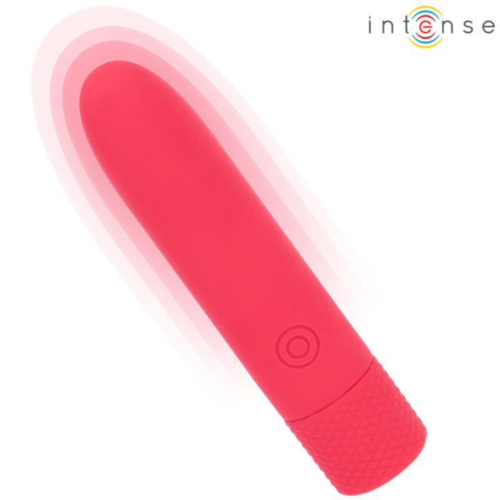Intense - Symone Usb Wibracyjna Kula 8 Wibracji Czerwona 10 x 2,2 cm