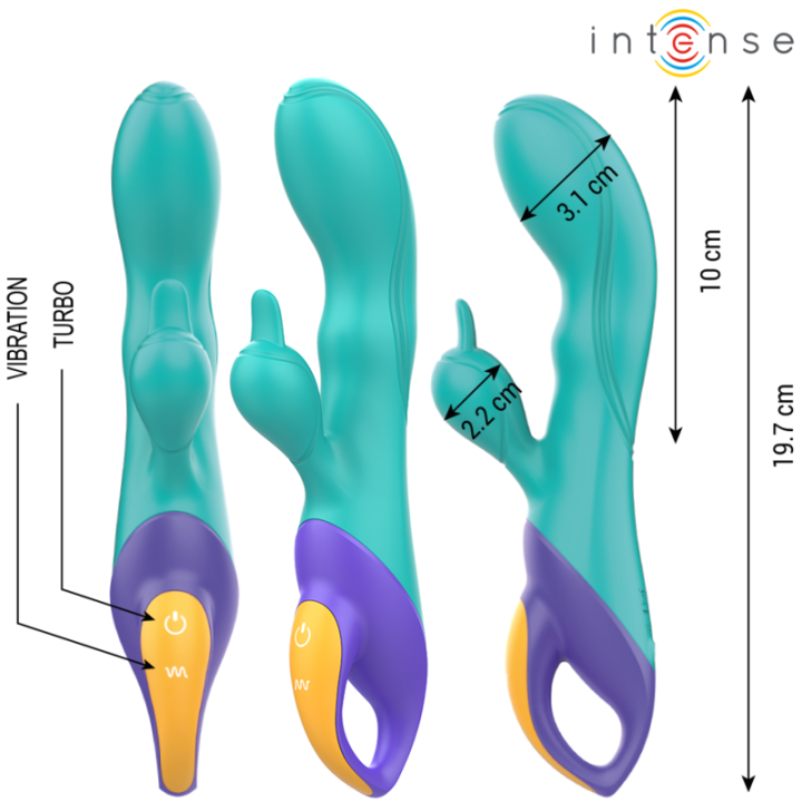 Intense - Fred Rabbit Vibrador Azul
