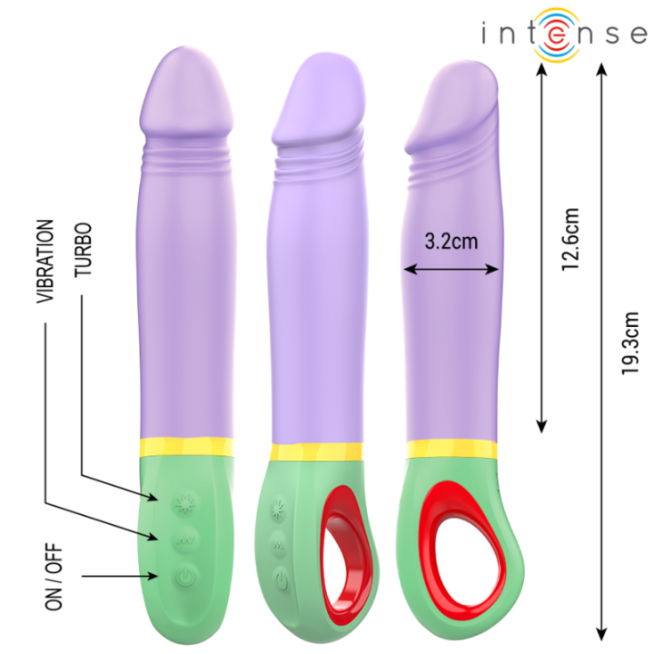 Intenso - Vibrador Roxo Clássico Velma