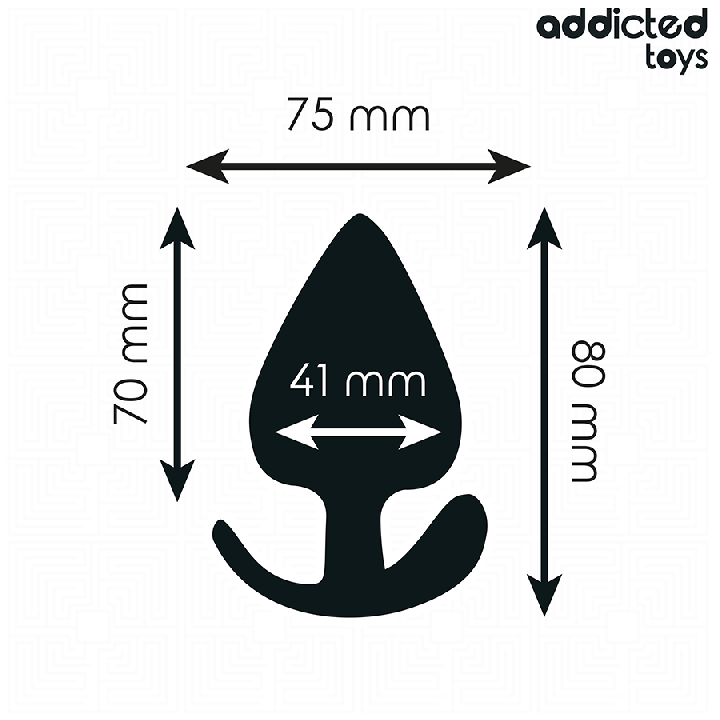 Addicted Toys - Tappo Anale Taglia l 8 cm