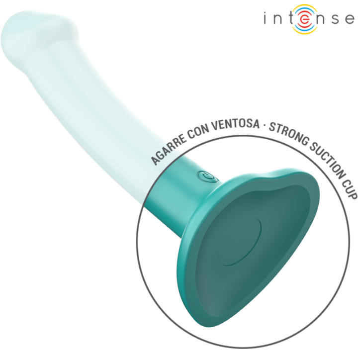 Intense - Katie Wibrator z Przyssawką 10 Wibracji Niebieski Pilot