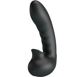 Pretty Love - Hobgoblin Custodia Per Dita Vibrante 12 Vibrazioni + Stimolatore Clitoride Nero