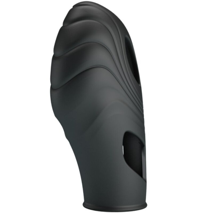 Pretty Love - Lich Silikon-Fingervibrator Schwarz