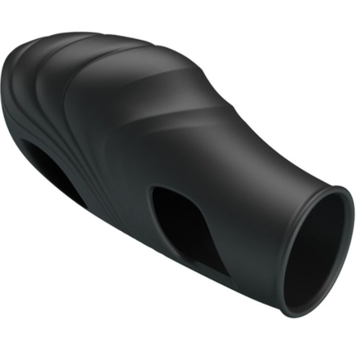 Pretty Love - Lich Silicone Finger Vibrator Black